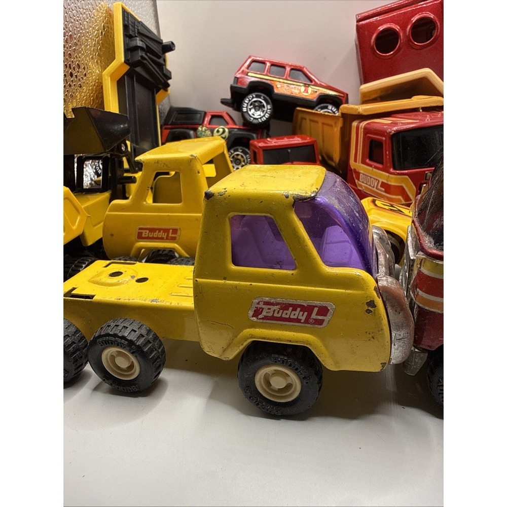 LARGE Buddy L Lot Car Truck Vintage - Picture 2 of 16
